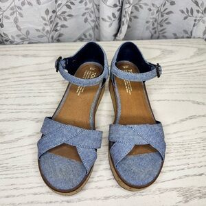 Toms Light Blue Women's Sandals